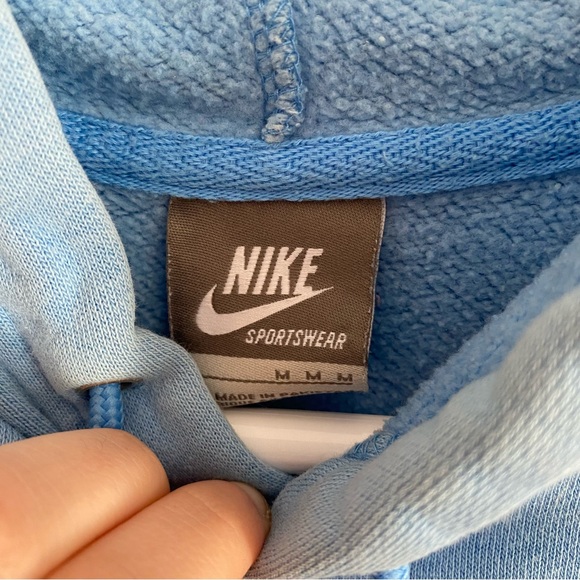 Light Blue Nike Air Hoodie - Picture 5 of 7